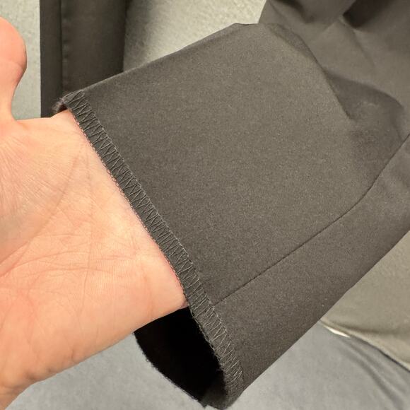 Perry Ellis Premium Pants Mens 33 UNHEMMED Black Tech + Suit Slim Fit NEW - Picture 7 of 11